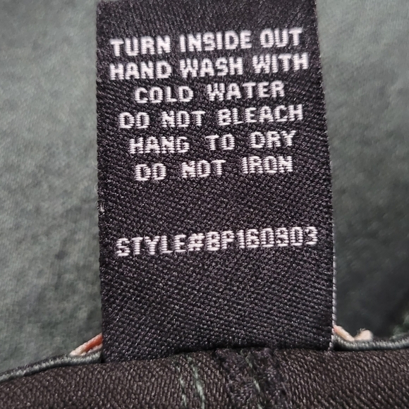 GB Skinny Jeans Coated Green Slimming Women's Sz M - Picture 6 of 14